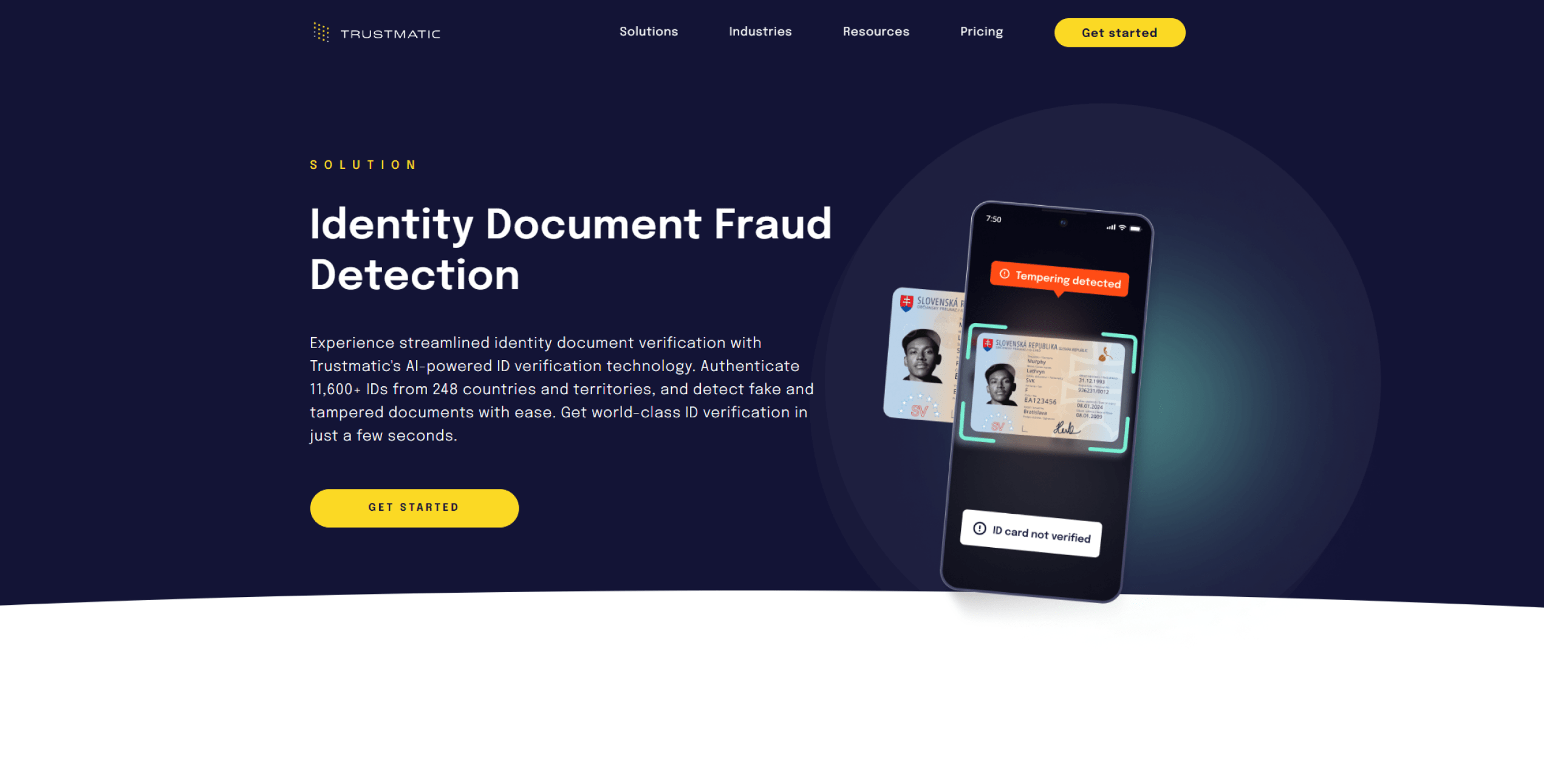 Id Document Extraction And Classification Idfraud - Gradient Pattern Collection - High Resolution Quality